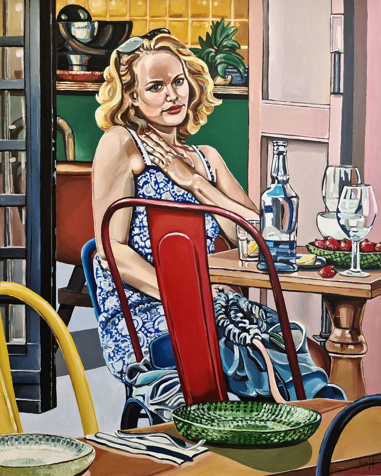 Did you happen to see my lunch date