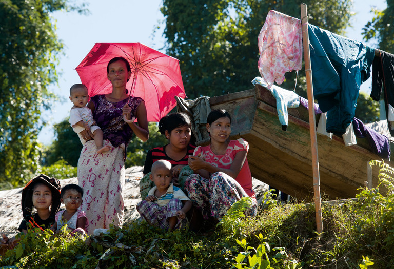 Burma/Myanmar – Chindwin, im Dorf Mawlaik