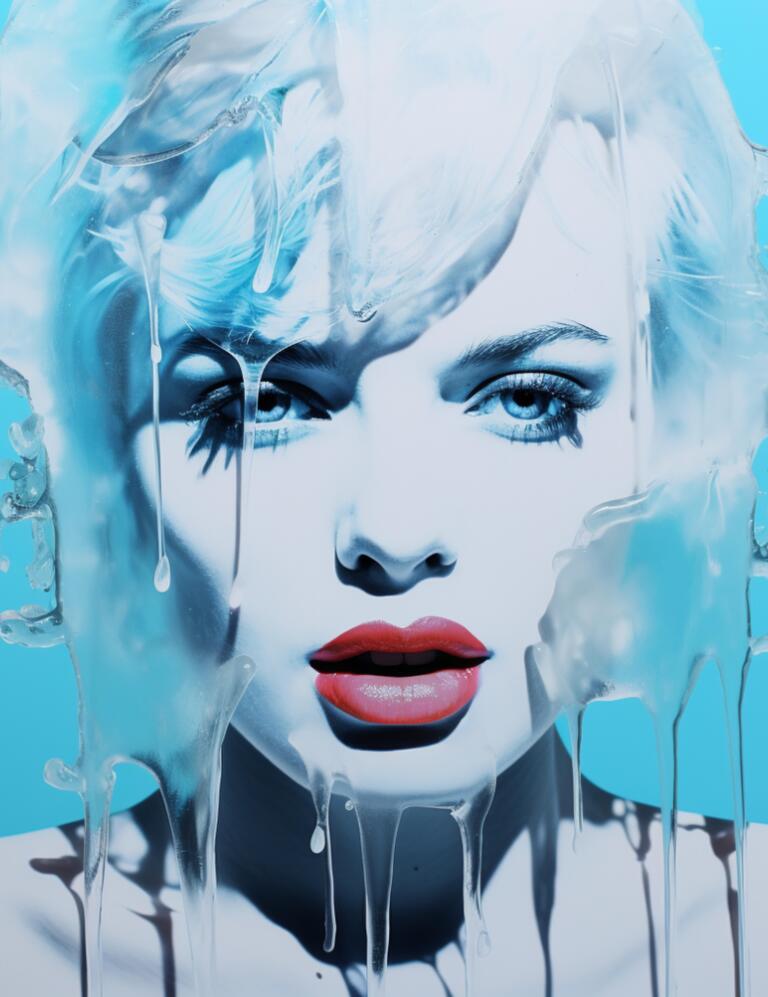 ICY LIPS POPART