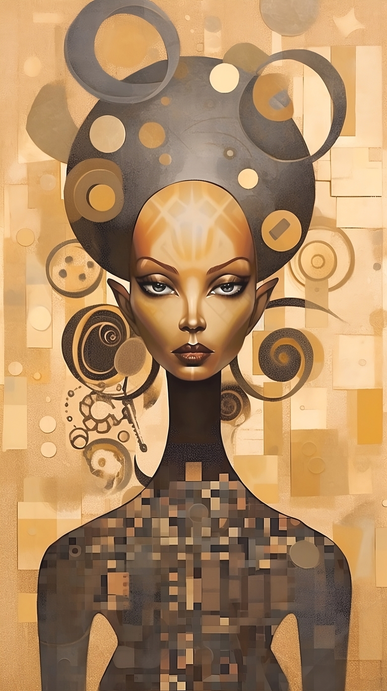 "Between Dreams and Reality: The Fluid Face of Femininity"