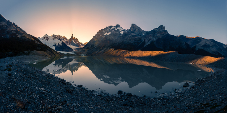 CERRO TORRE AND LAGUNA TORRE