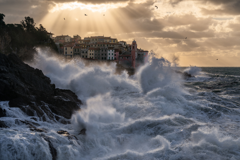 Stormy sea