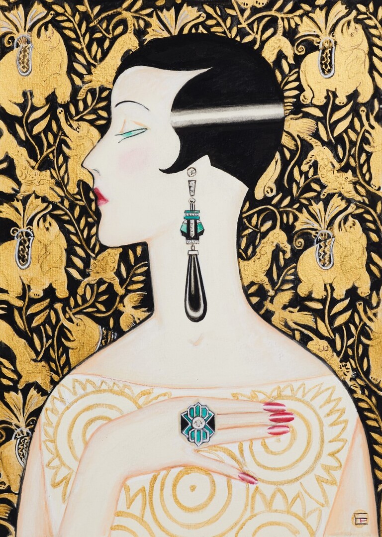 Art Deco Lady X